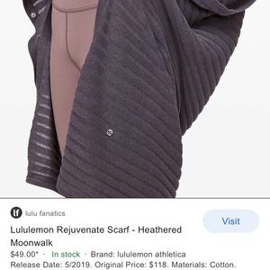 Lulu rejuvenate scarf